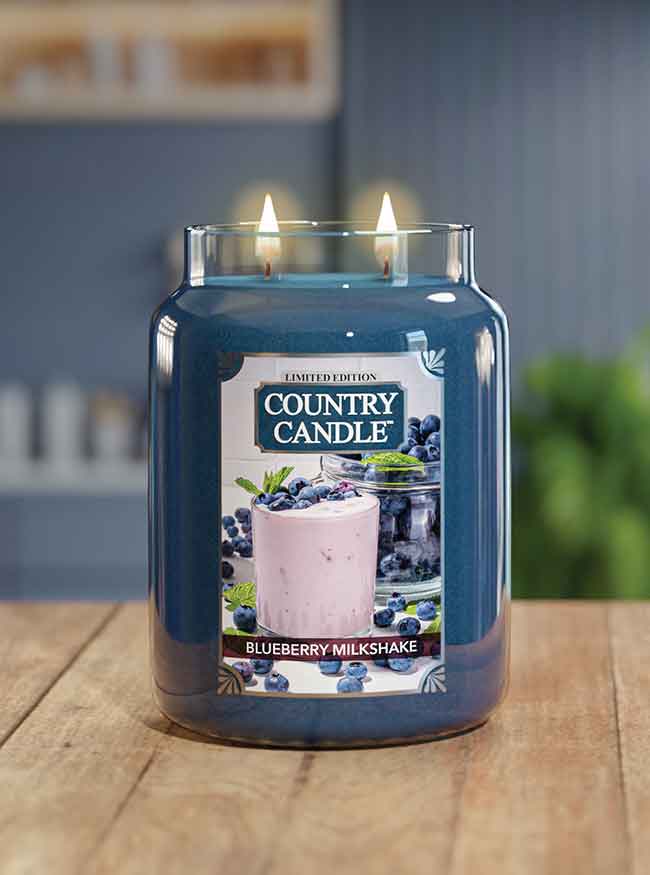 Blueberry Milkshake | Limited Edition Soy Candle - Kringle Candle Israel