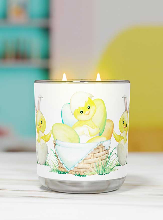 Easter Chicks 2-Wick - Kringle Candle Israel