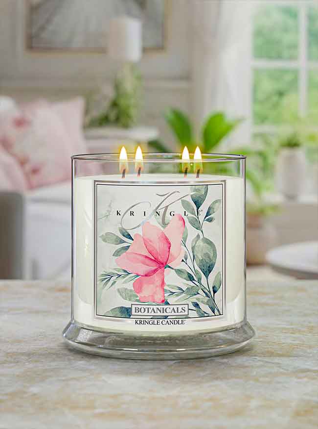 Botanicals XL Jar 4-Wick NEW! | Soy Candle - Kringle Candle Israel