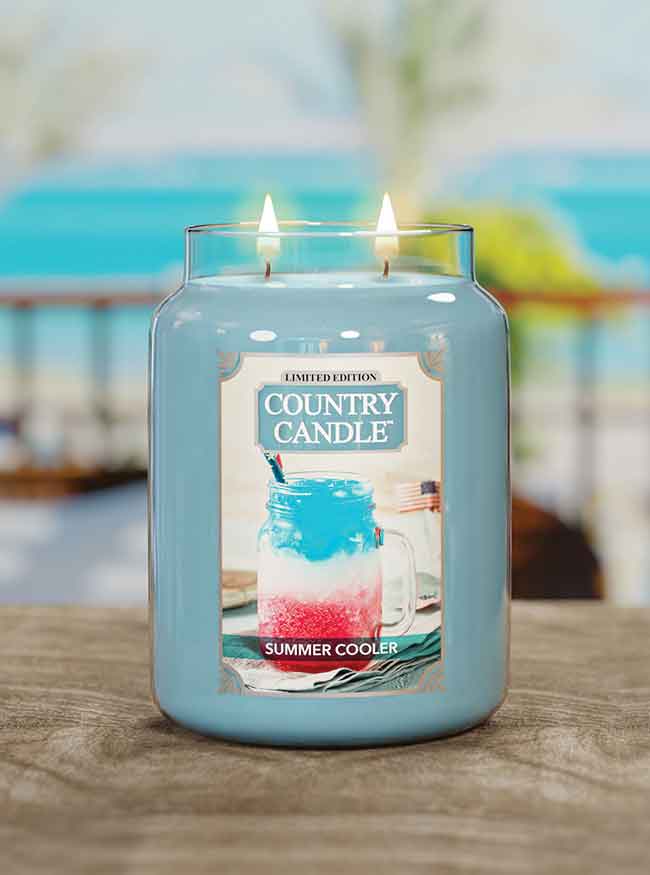 Summer Cooler | Limited Edition Soy Candle - Kringle Candle Israel