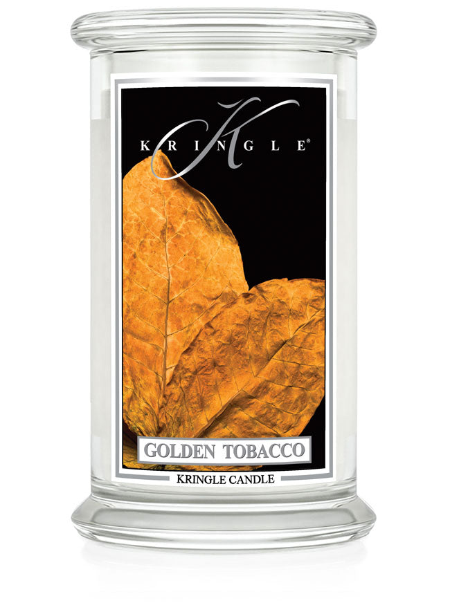 Golden Tobacco large Jar NEW! | Soy candle