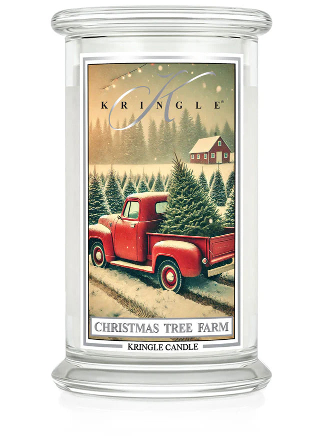 Christmas Tree Farm Large Jar NEW! | Soy candle