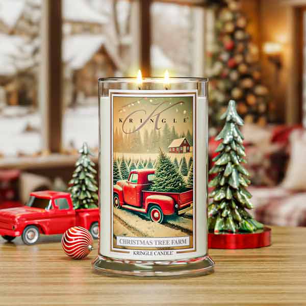 Christmas Tree Farm Large Jar NEW! | Soy candle