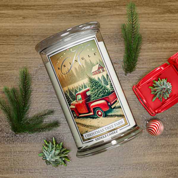 Christmas Tree Farm Large Jar NEW! | Soy candle