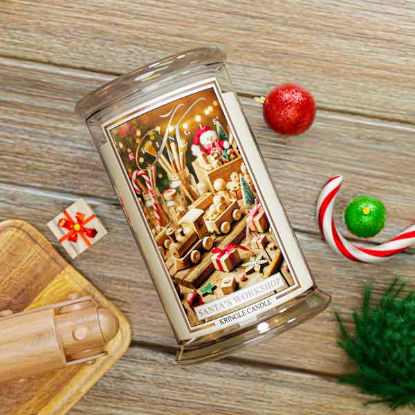 Santa’s Workshop Large Jar NEW! | Soy Candle