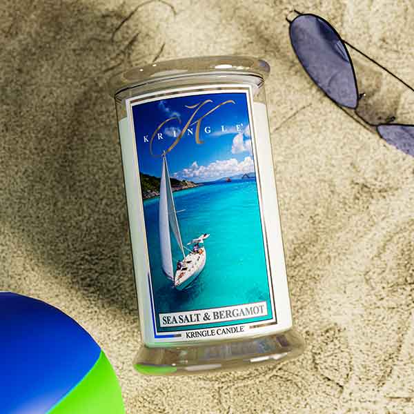 Sea Salt & Bergamot Large Jar NEW! | Soy Candle