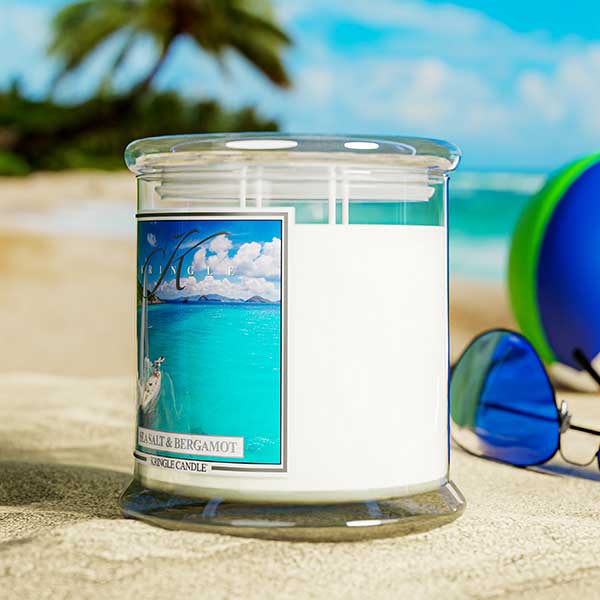 Sea Salt & Bergamot XL Jar 4-Wick NEW! | Soy Candle