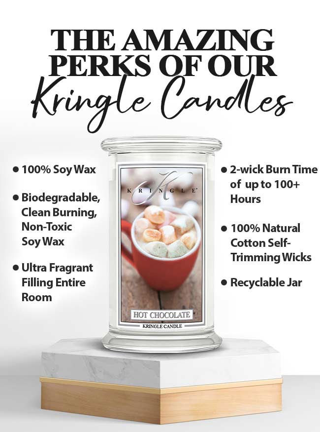 Hot Chocolate  NEW! | Soy Candle - Kringle Candle Israel