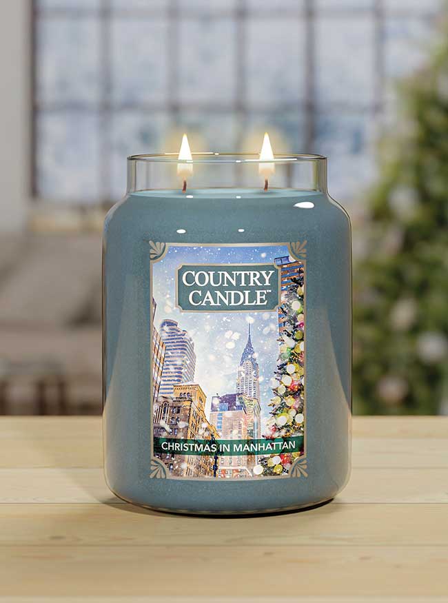Christmas in Manhattan Large Jar | Soy Candle