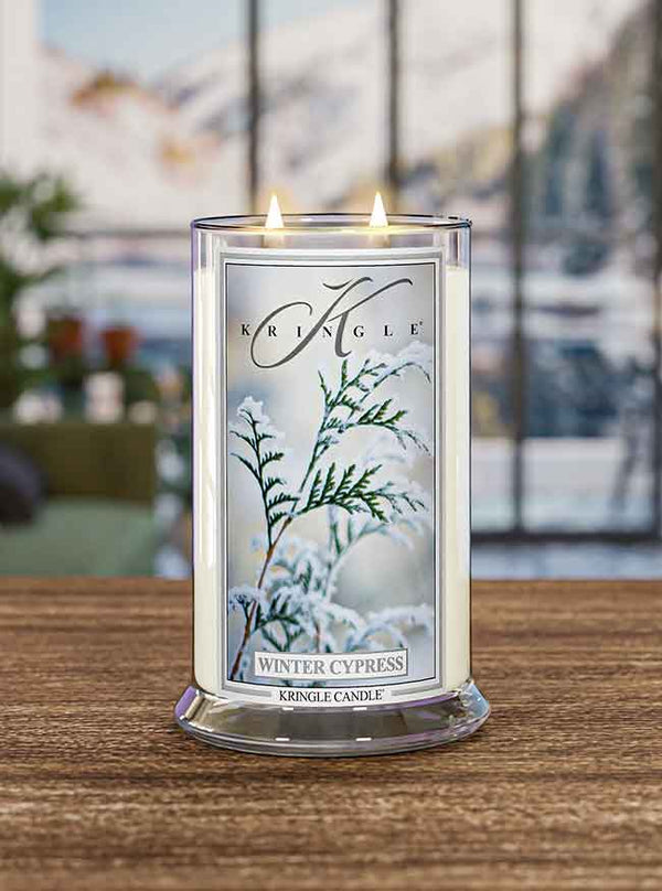 Winter Cypress NEW! | Soy Candle - Kringle Candle Israel