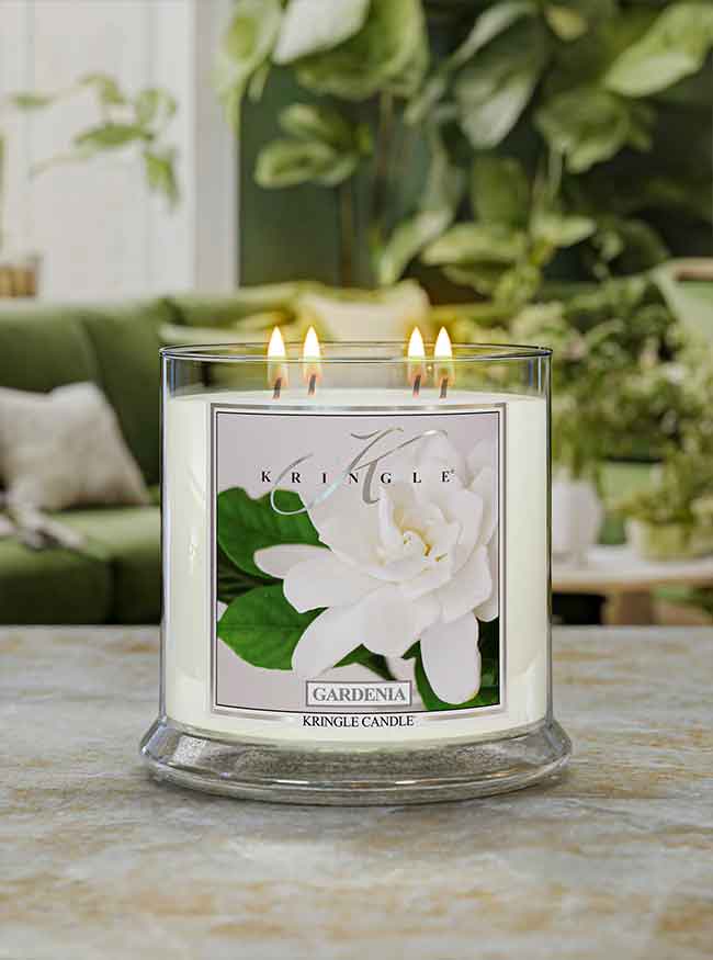 Gardenia XL Jar 4-Wick NEW! | Soy Candle