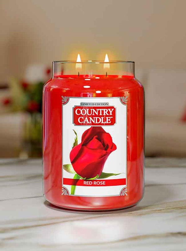 Red Rose | Limited Edition Soy Candle - Kringle Candle Israel
