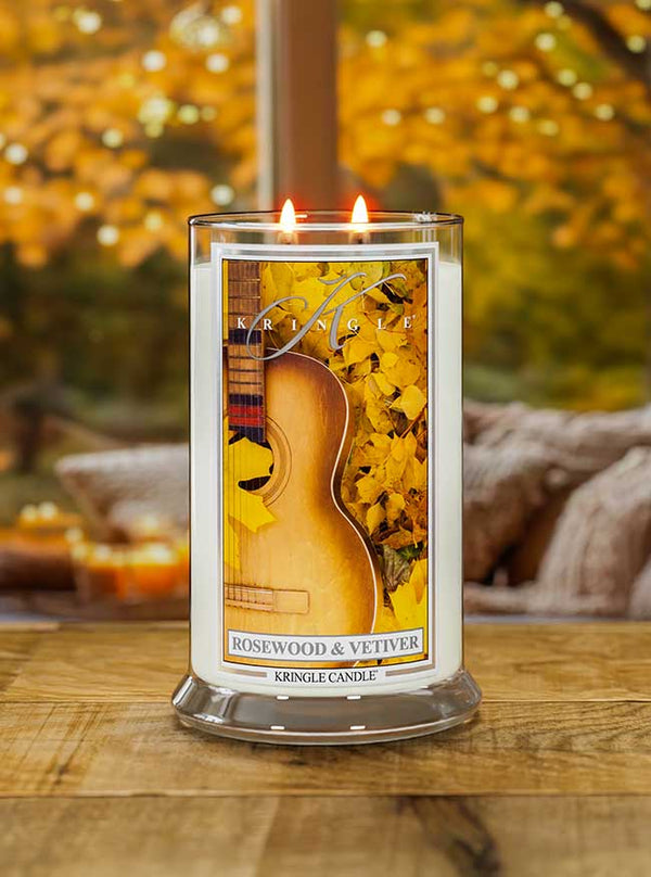 Rosewood & Vetiver Large Jar NEW! | Soy Candle