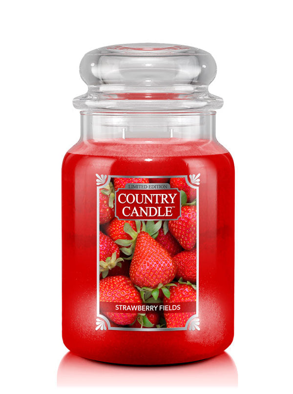 Strawberry Fields | Limited Edition Soy Candle - Kringle Candle Israel