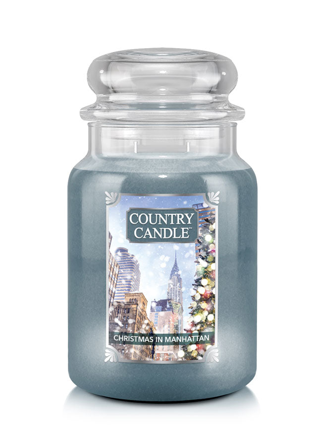 Christmas in Manhattan Large Jar | Soy Candle