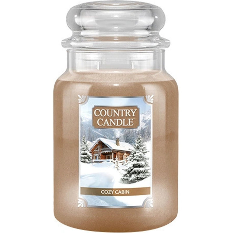 Cozy Cabin Large Jar Candle