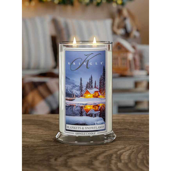 Blankets & Snowflakes  Large jar NEW! | Soy Candle