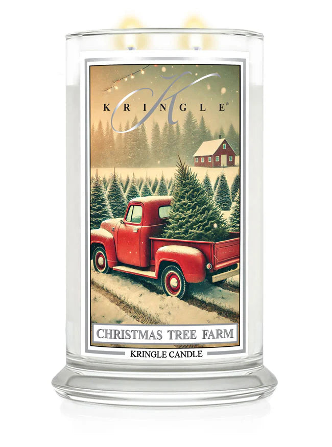 Christmas Tree Farm Large Jar NEW! | Soy candle