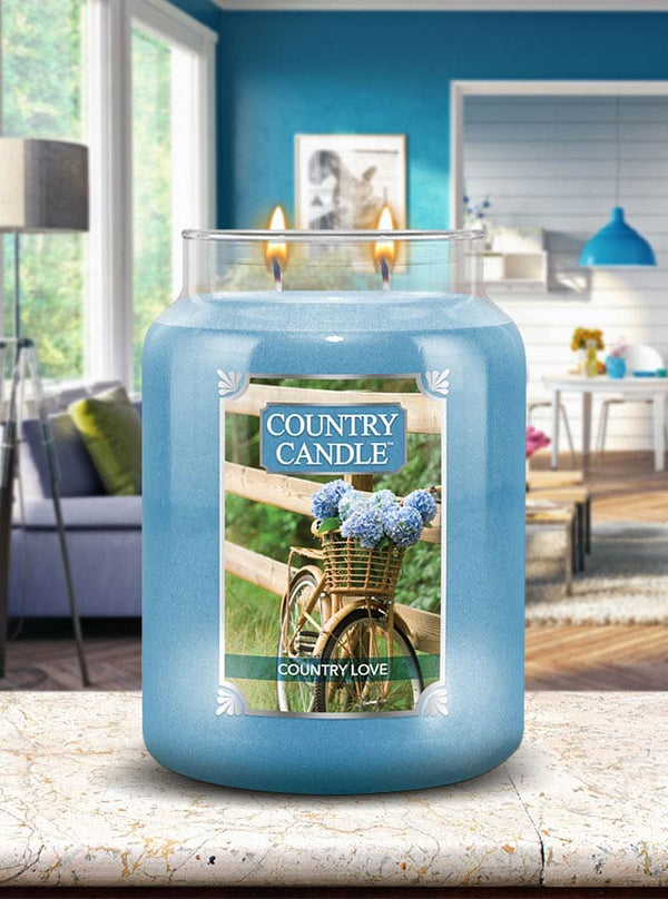 Country Love | Soy Candle - Kringle Candle Israel