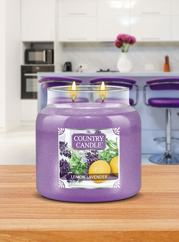 Lemon Lavender Medium | Soy Candle