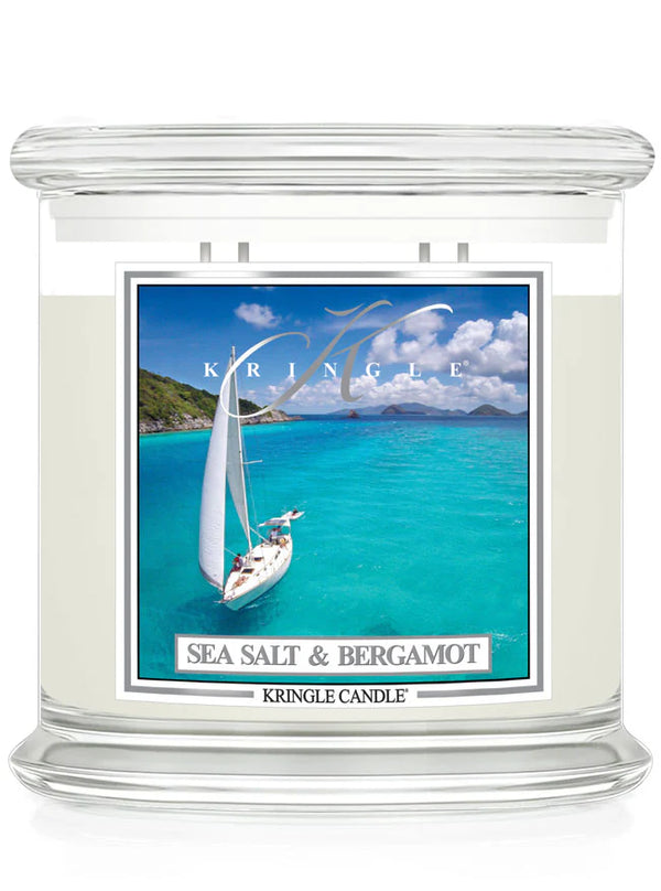 Sea Salt & Bergamot XL Jar 4-Wick NEW! | Soy Candle