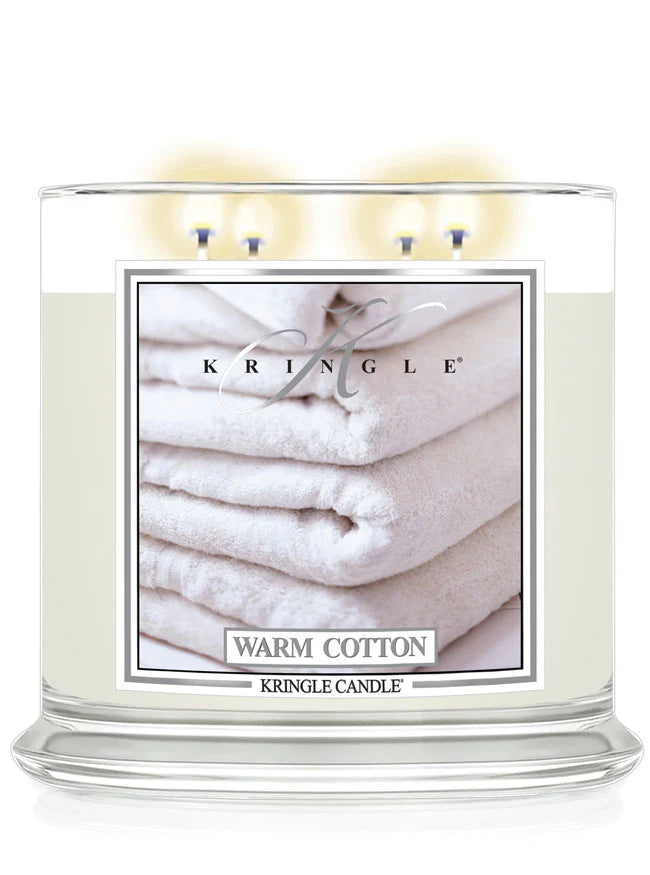 Warm Cotton XL Jar 4-Wick NEW! | Soy Candle