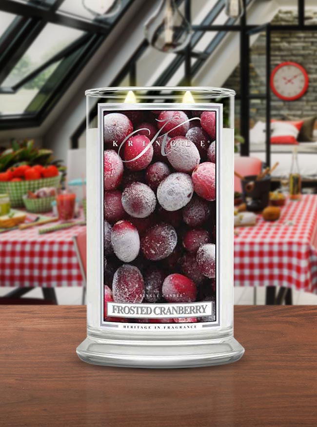 Frosted Cranberry I Soy Candle