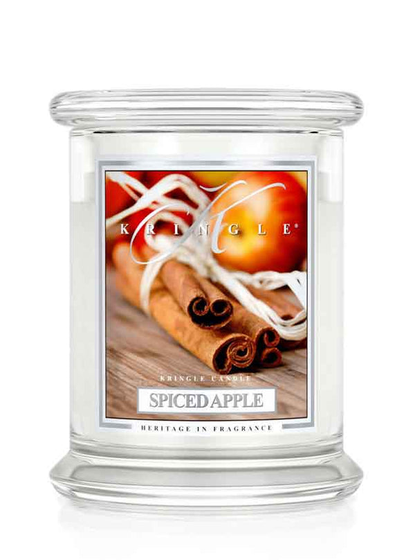Spiced Apple Medium Classic Jar - Kringle Candle Israel