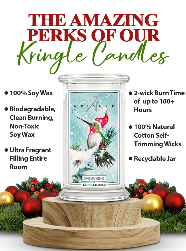 Snowbird NEW! | Soy Candle - Kringle Candle Israel