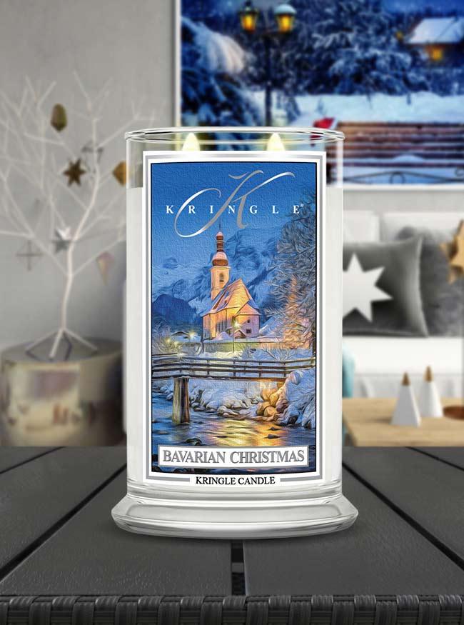 Bavarian Christmas NEW! | Soy Candle - Kringle Candle Israel