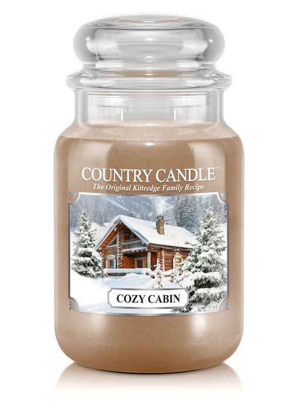 Cozy Cabin Large Jar Candle
