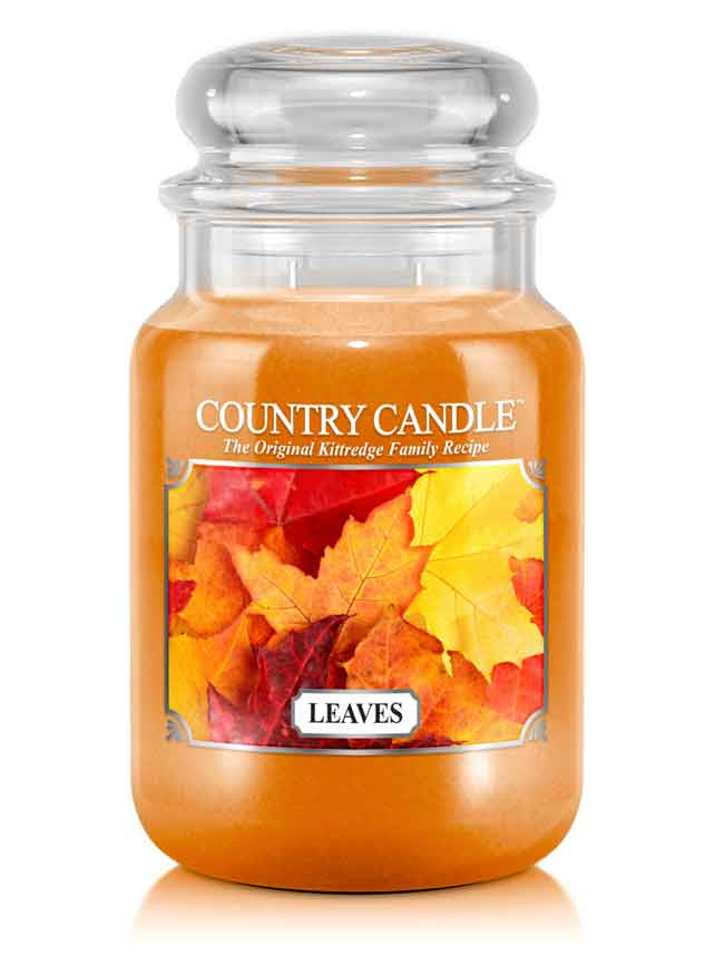 Leaves Large Jar Candle