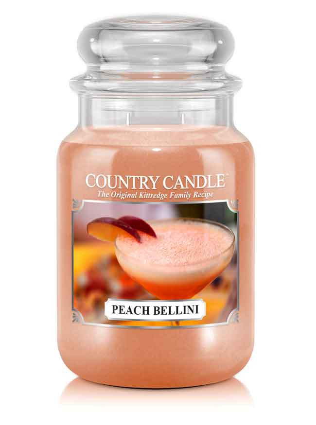 Peach Bellini Large Jar Candle