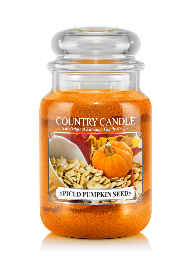 Spiced Pumpkin Seeds Large Jar Candle