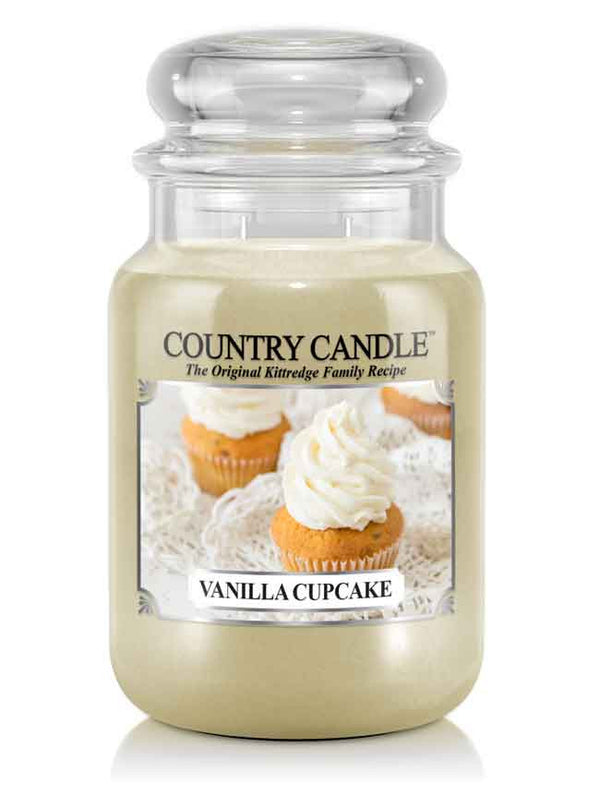 Vanilla Cupcake Large Jar Candle - Kringle Candle Israel