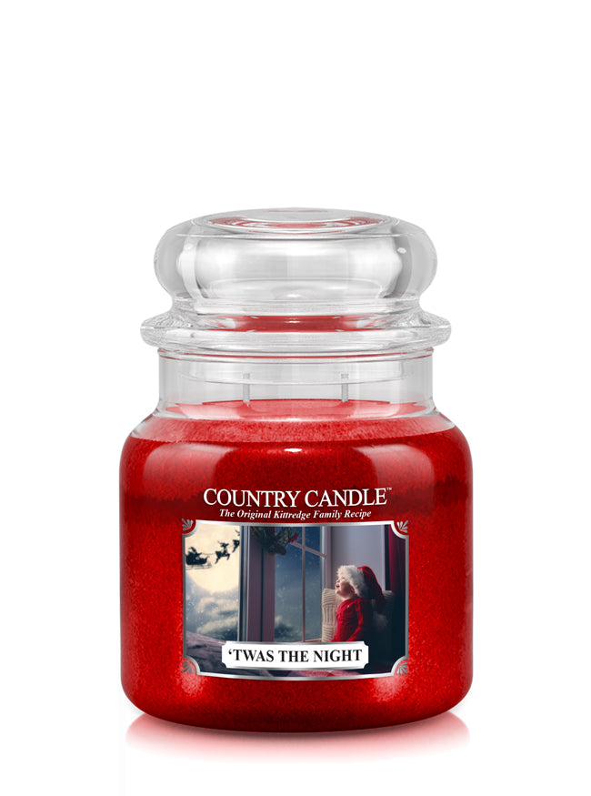 'Twas The Night Medium Jar Candle - Kringle Candle Israel