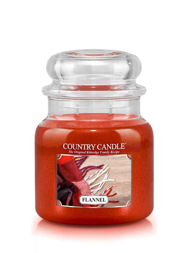 Flannel Medium Jar Candle