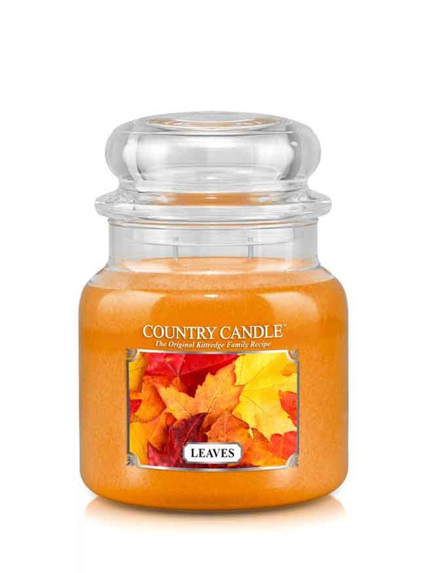 Leaves Medium Jar Candle
