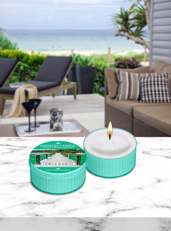 Citrus & Seagrass | DayLight - Kringle Candle Israel