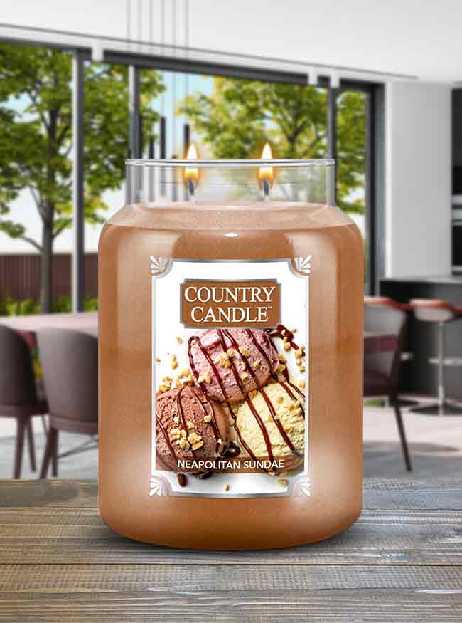 Neapolitan Sundae - Kringle Candle Israel