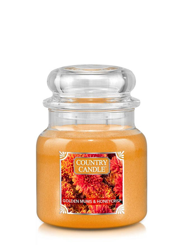 Golden Mums & Honeycrisp Medium Jar Candle