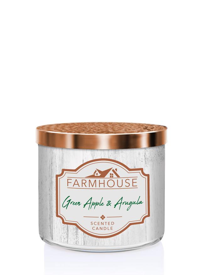 Farmhouse Green Apple & Arugula - Kringle Candle Israel