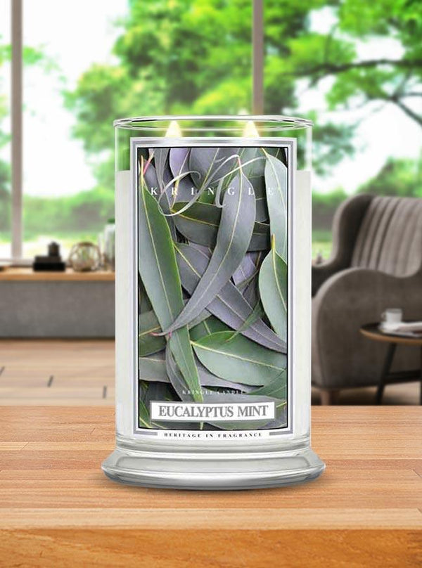 Eucalyptus Mint | Soy Candle - Kringle Candle Israel