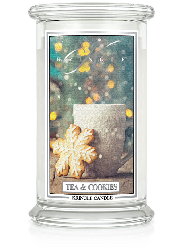 Tea & Cookies NEW! | Soy Candle - Kringle Candle Israel