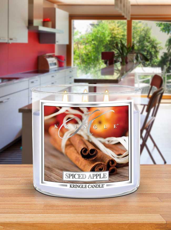 Spiced Apple | Soy Blend - Kringle Candle Israel